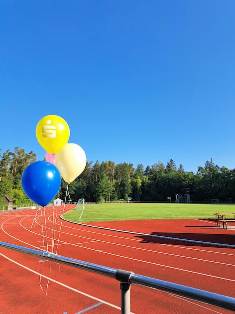 Luftballons am Spiel- und Sportfest